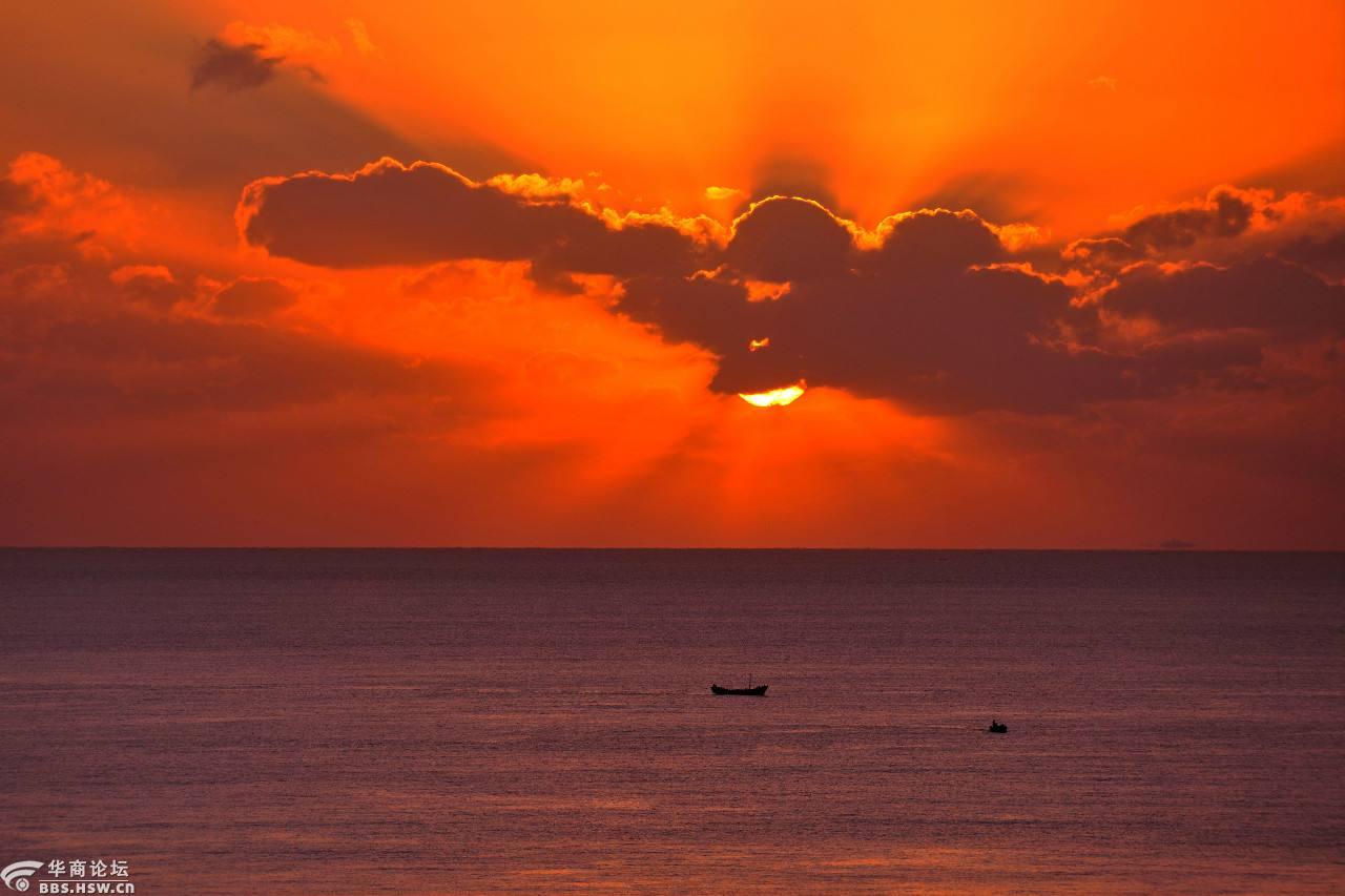 凤舞朝阳霞光满天