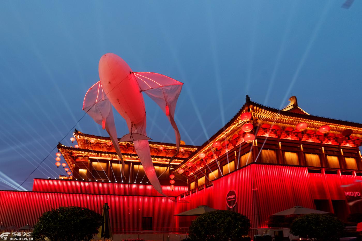 西安年最中国实拍正月初三人气爆棚的曲江旅游景点