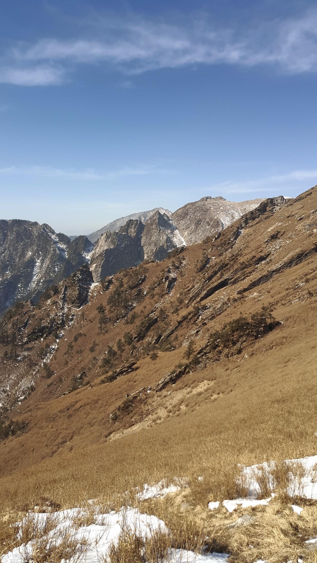 212登秦岭最美跑马梁分享