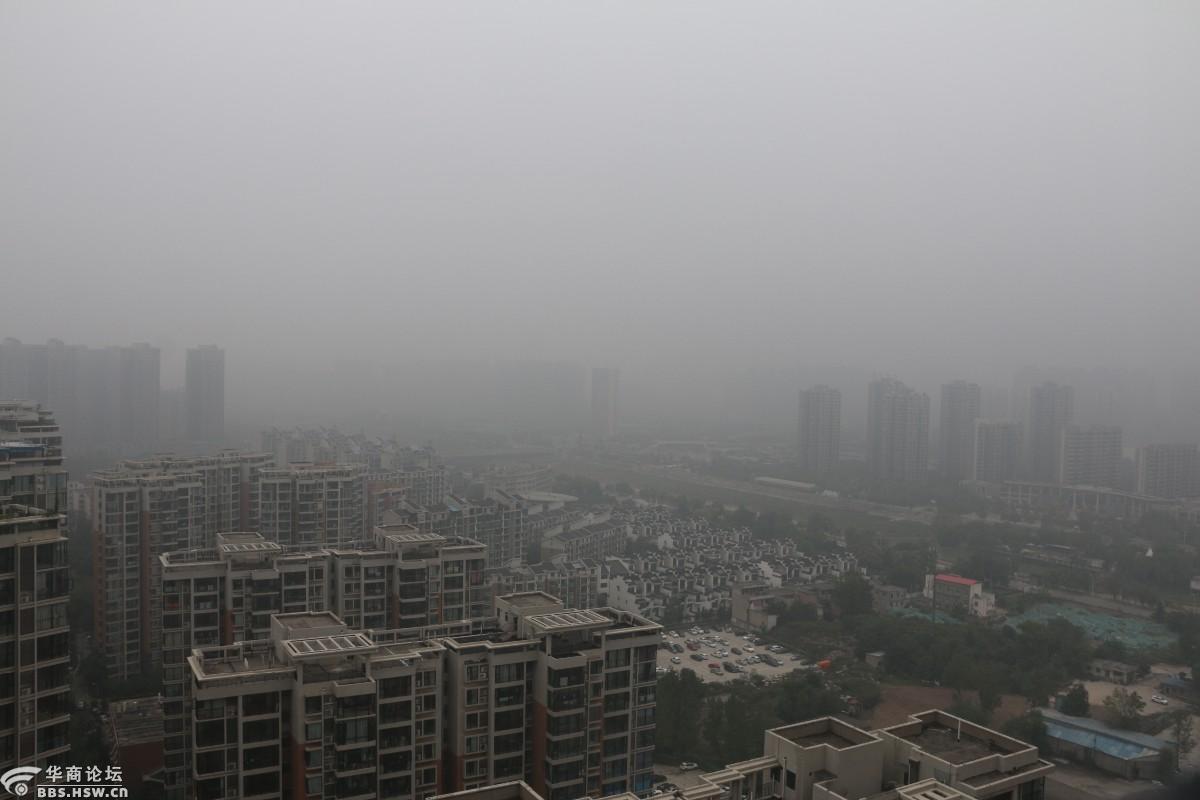 西安雾霾之对比