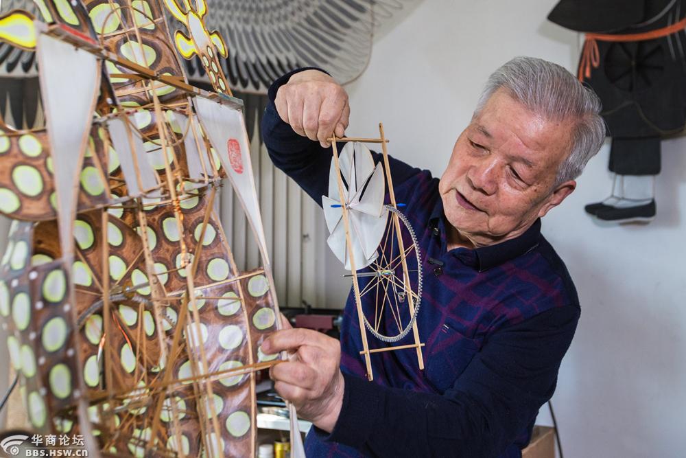 走访全国动态风筝制作第一人张天伟大师