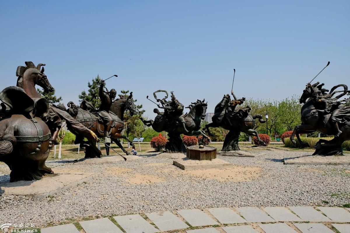 大明宫遗址公园太液池掠影