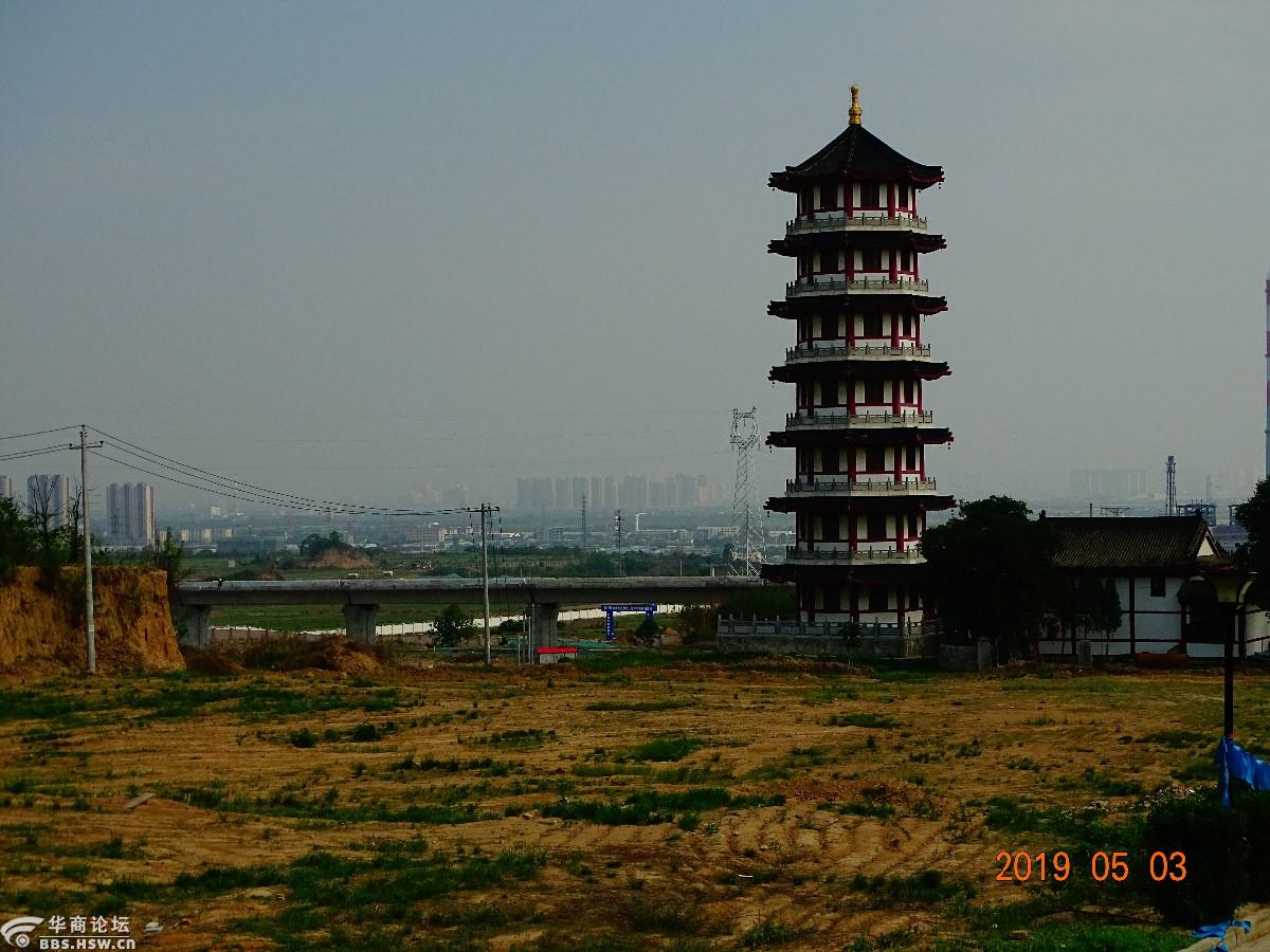 渭北塬上戚山寺华严塔-咸阳论坛-华商论坛