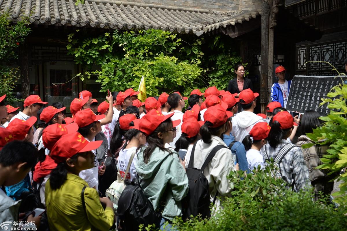 西安宏桥中学来我馆进行六个一四教育主题研学活动