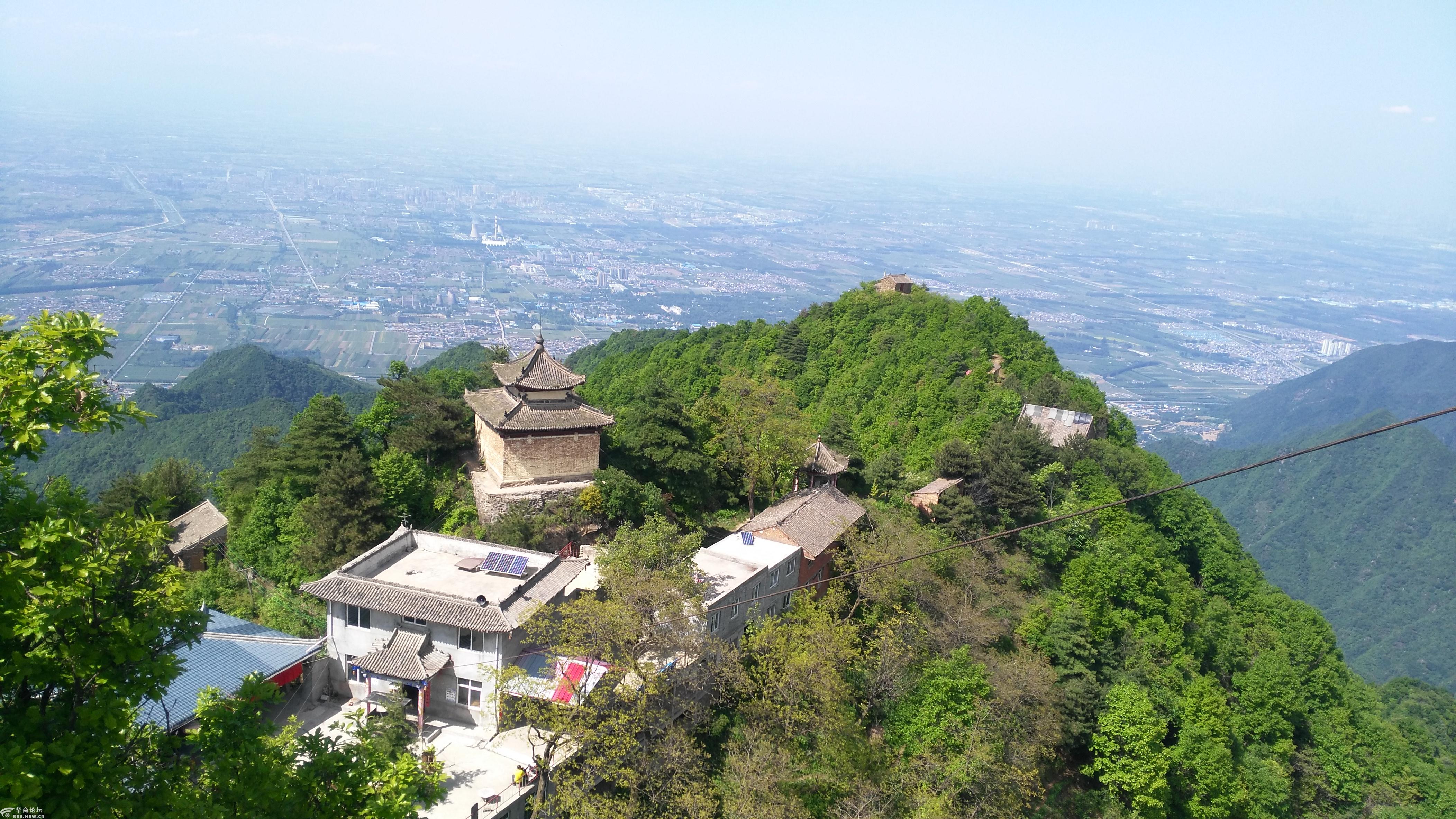 户县潭峪九华山风光