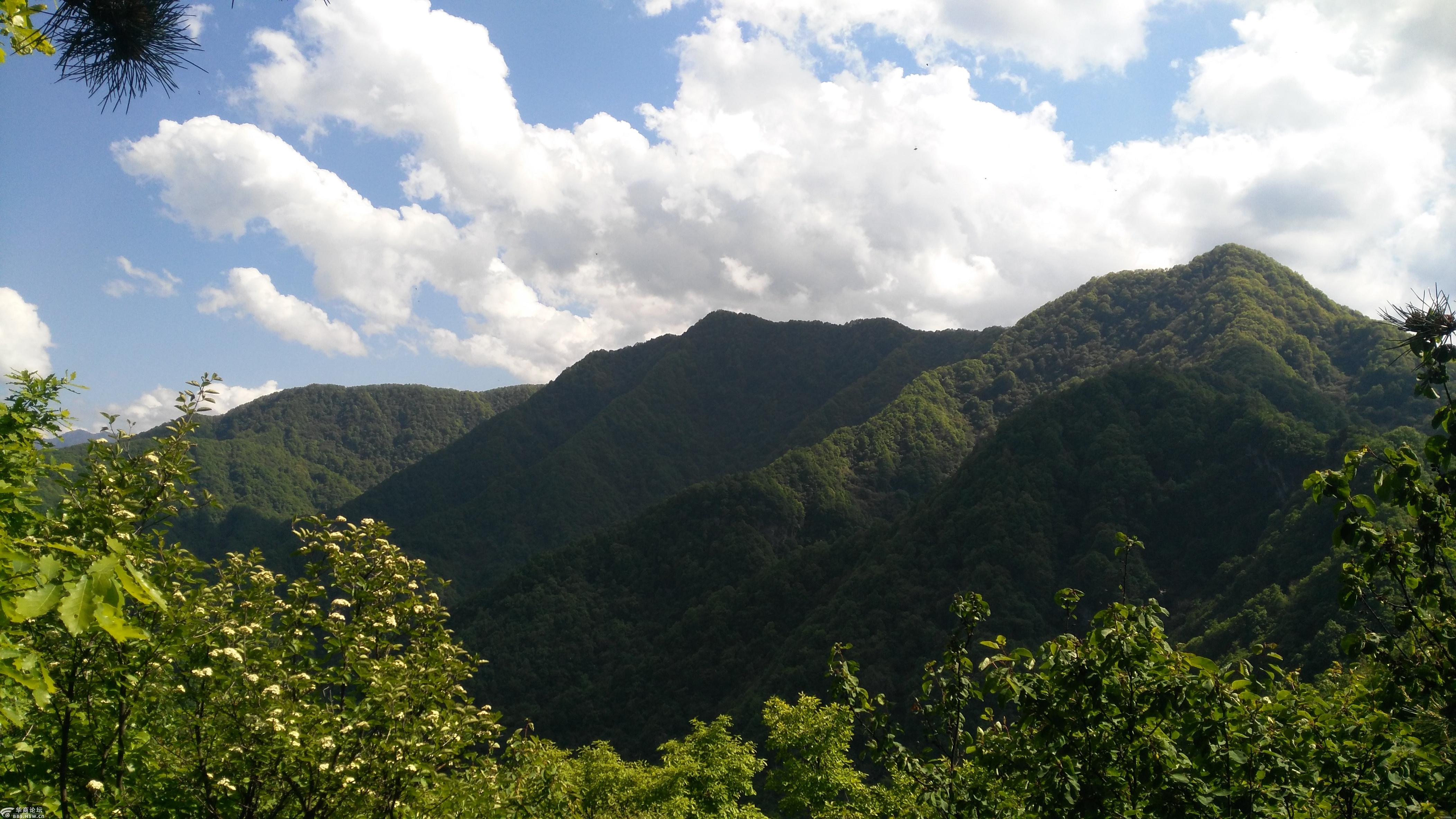 户县潭峪九华山风光