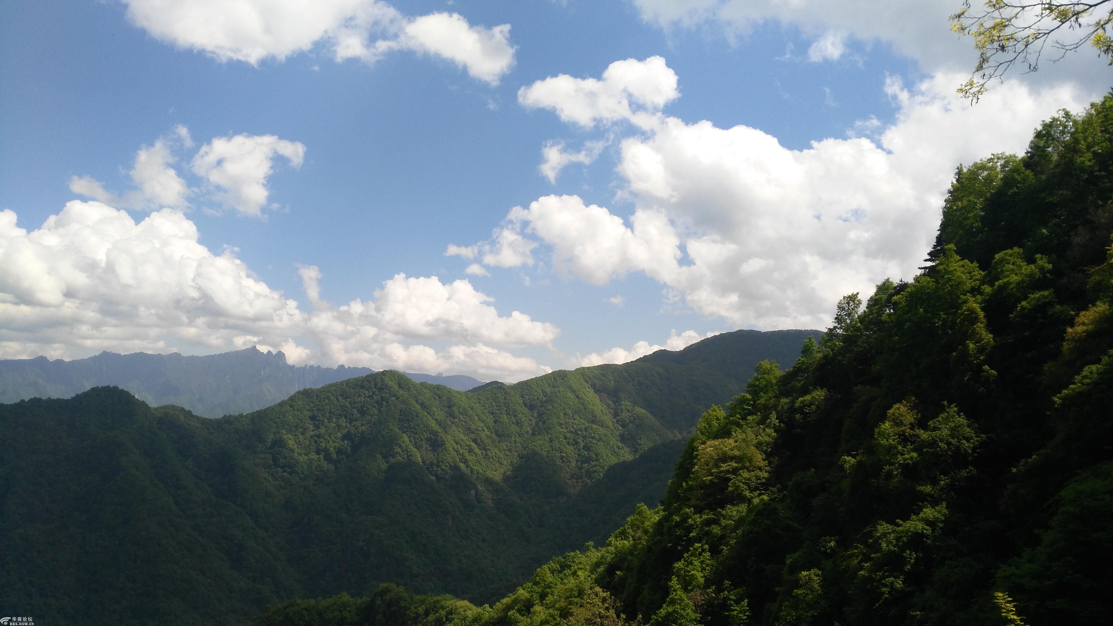 户县潭峪九华山风光