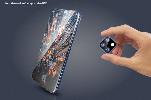 可拆卸摄像头亮了：下一代vivo NEX手机图曝光 