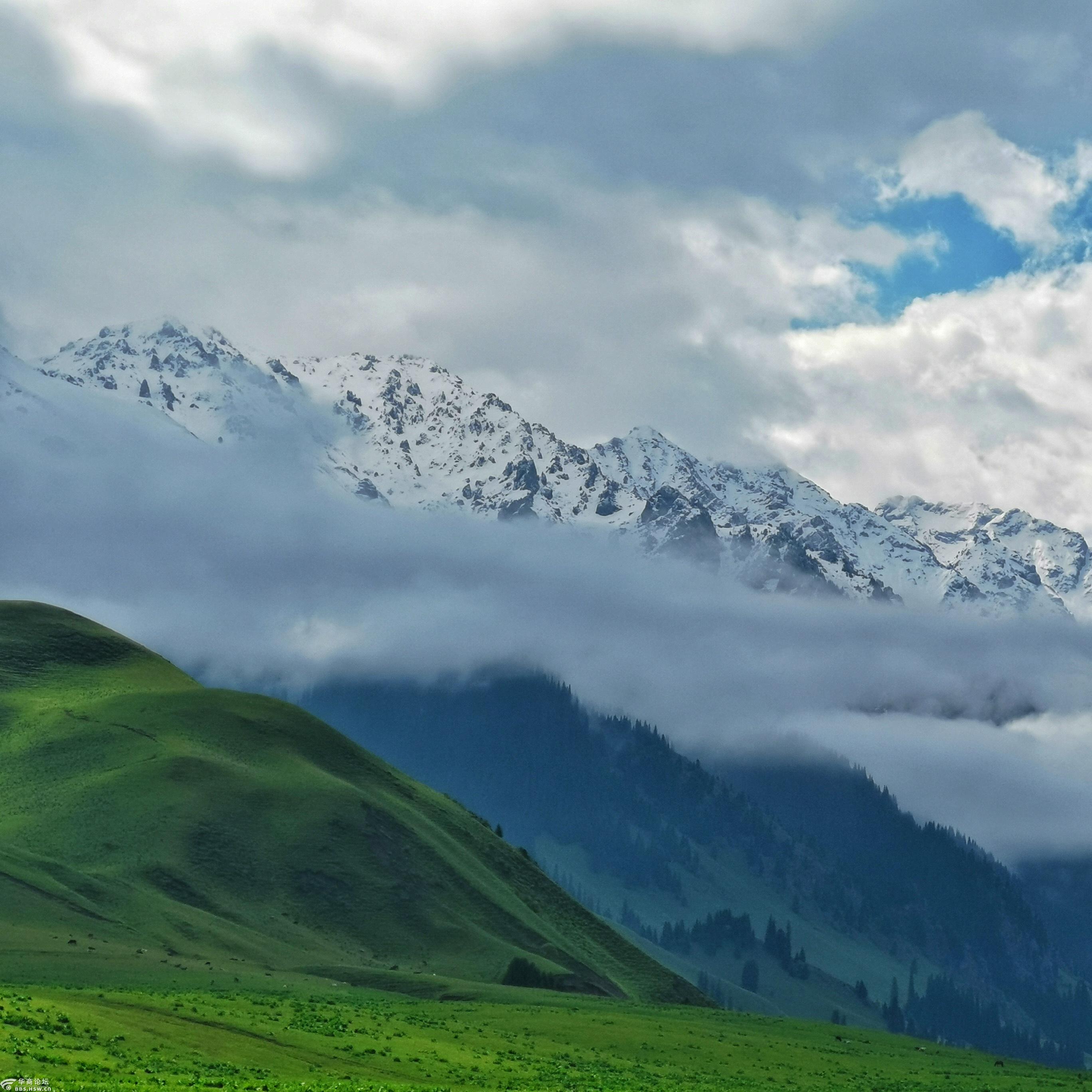 新疆喀拉峻徒步|1日4季5大草原6天完美穿越120公里