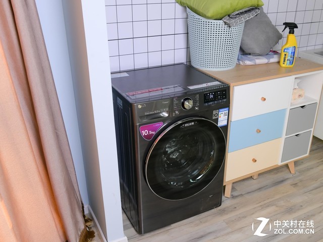 当实用碰撞上了华丽：LG人工智能·纤巧洗衣机评测 