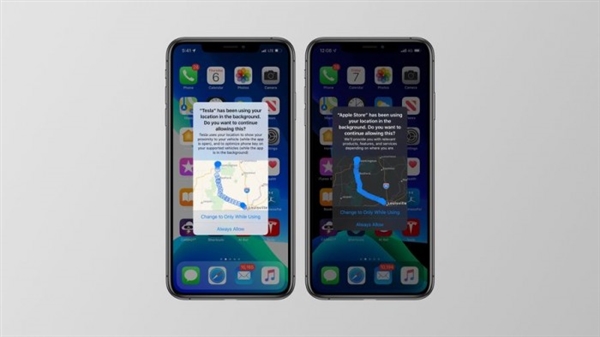 iOS 13新措施：可显示带地图的后台定位追踪应用通知
