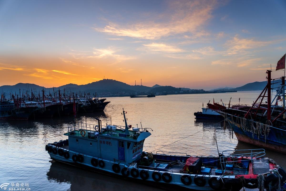 浙赣闽杂记十石浦码头晨昏