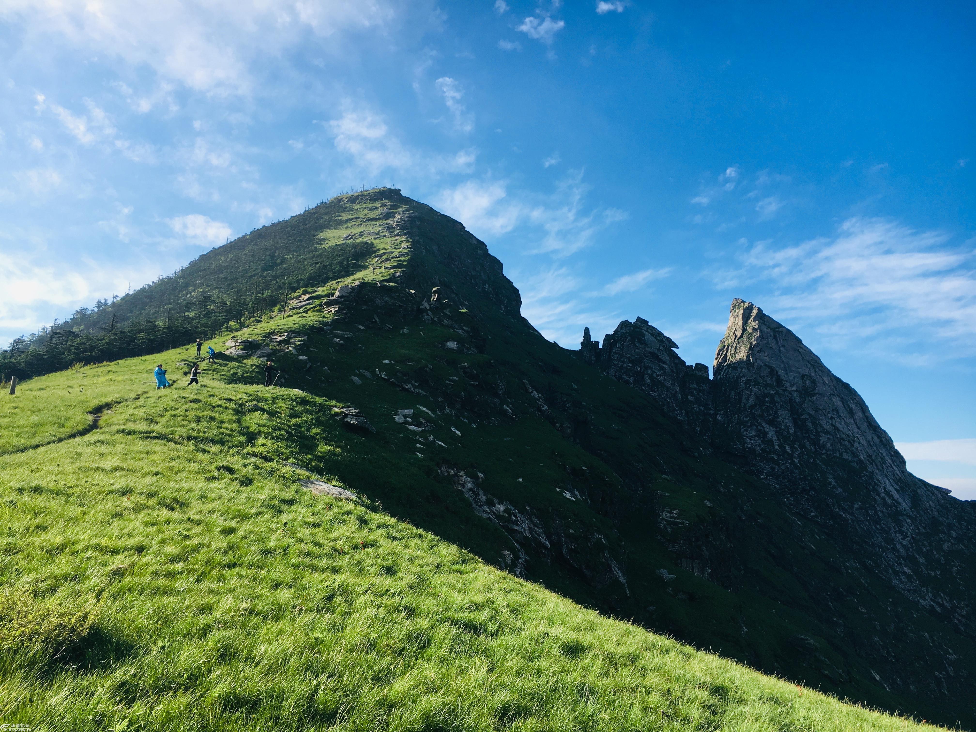 雨后鹿角梁,秦岭震撼美-落云户外