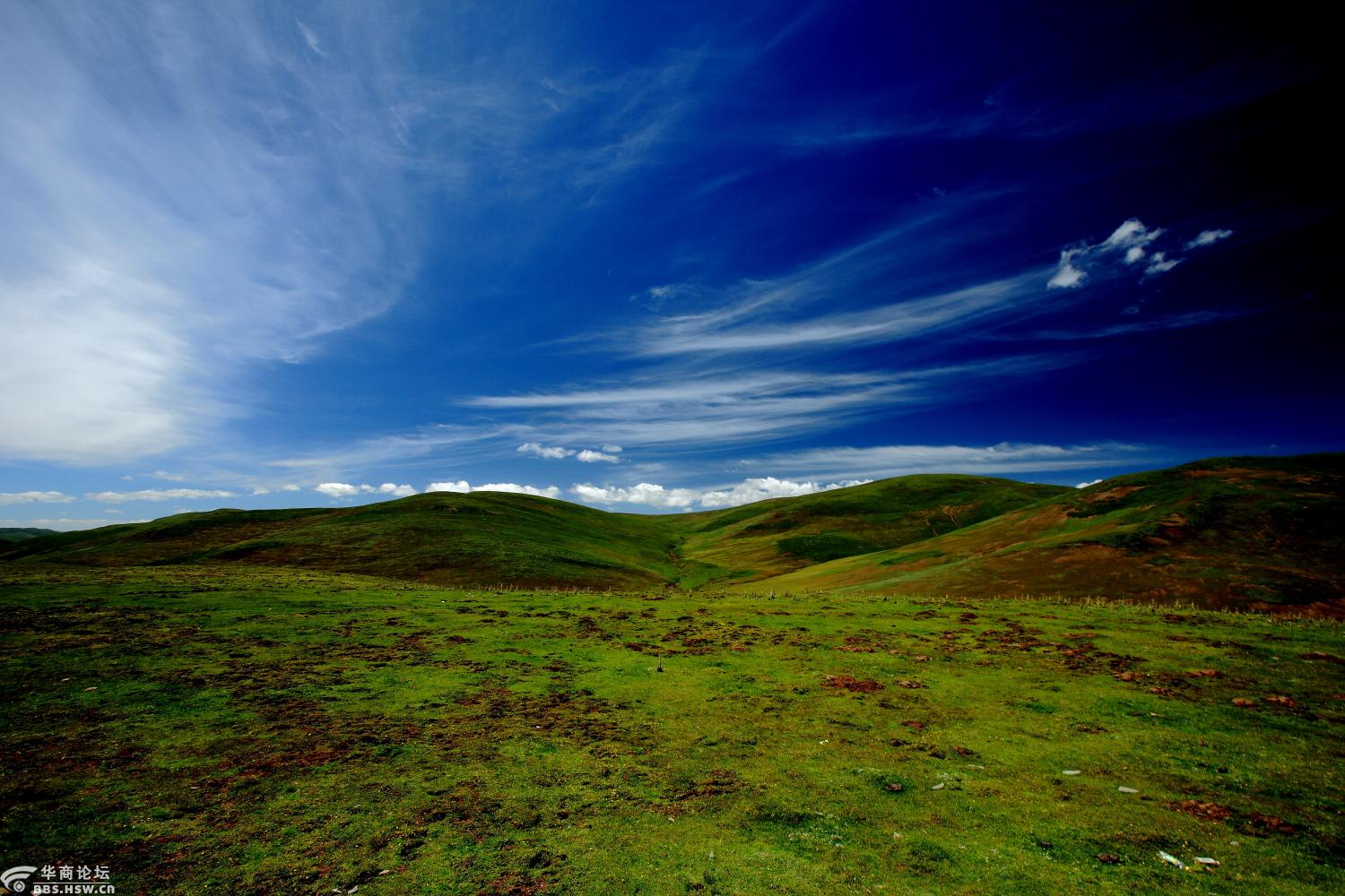 领略精美的巴颜喀拉美景