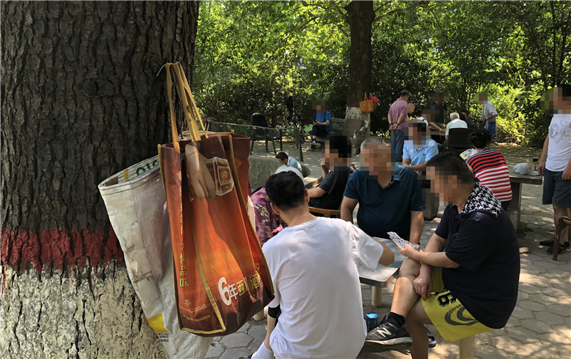西安多家公园树上"长"钉子被当"挂物架" 这事儿你咋看？
