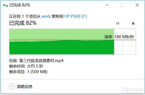 惠普P500移动硬盘上手：淘汰你的U盘吧