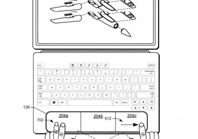 新专利显示 未来Surface产品可能采用新型触控板 