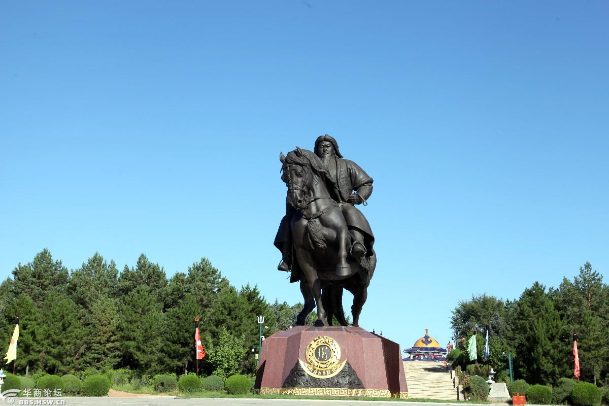 内蒙六日游乱拍成吉思汗陵园