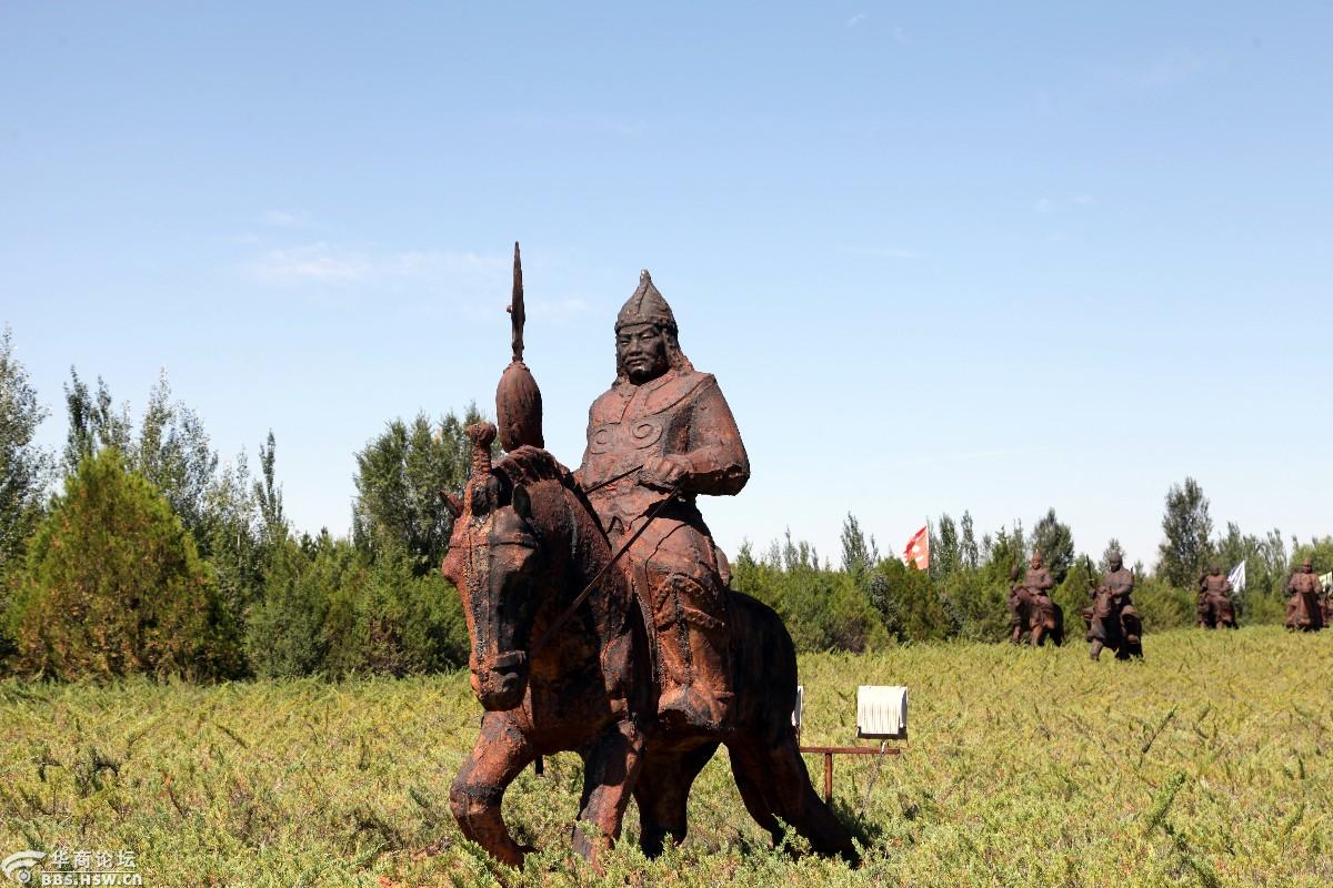 内蒙六日游乱拍——成吉思汗陵旅游景区