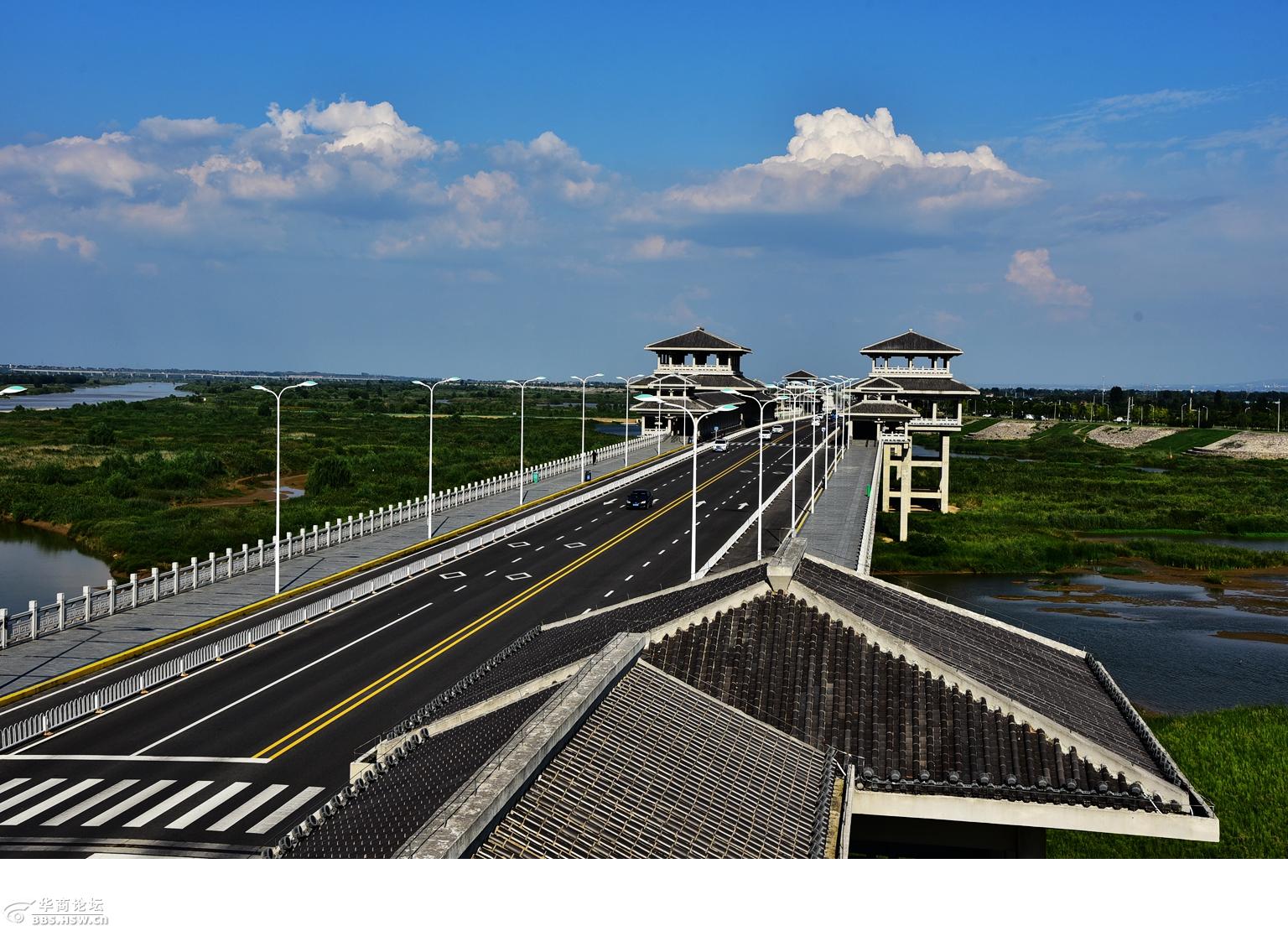 渭河南岸西安段生态景区掠影之(二)灞渭桥