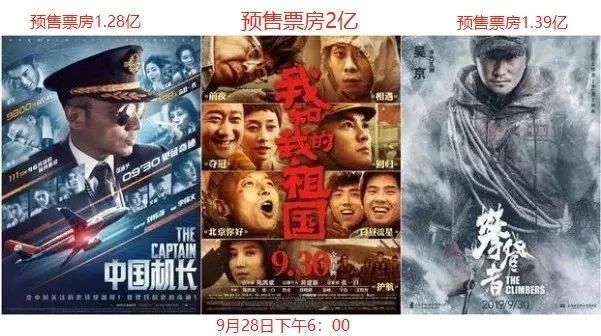 史上最强国庆档电影：三部预售全过亿 这些股要火