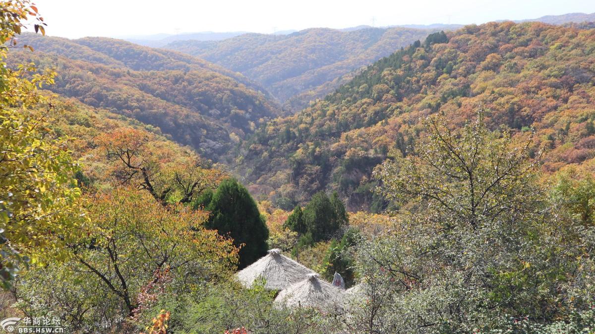 1020年票游劳山国家森林公园赏陕北金秋美