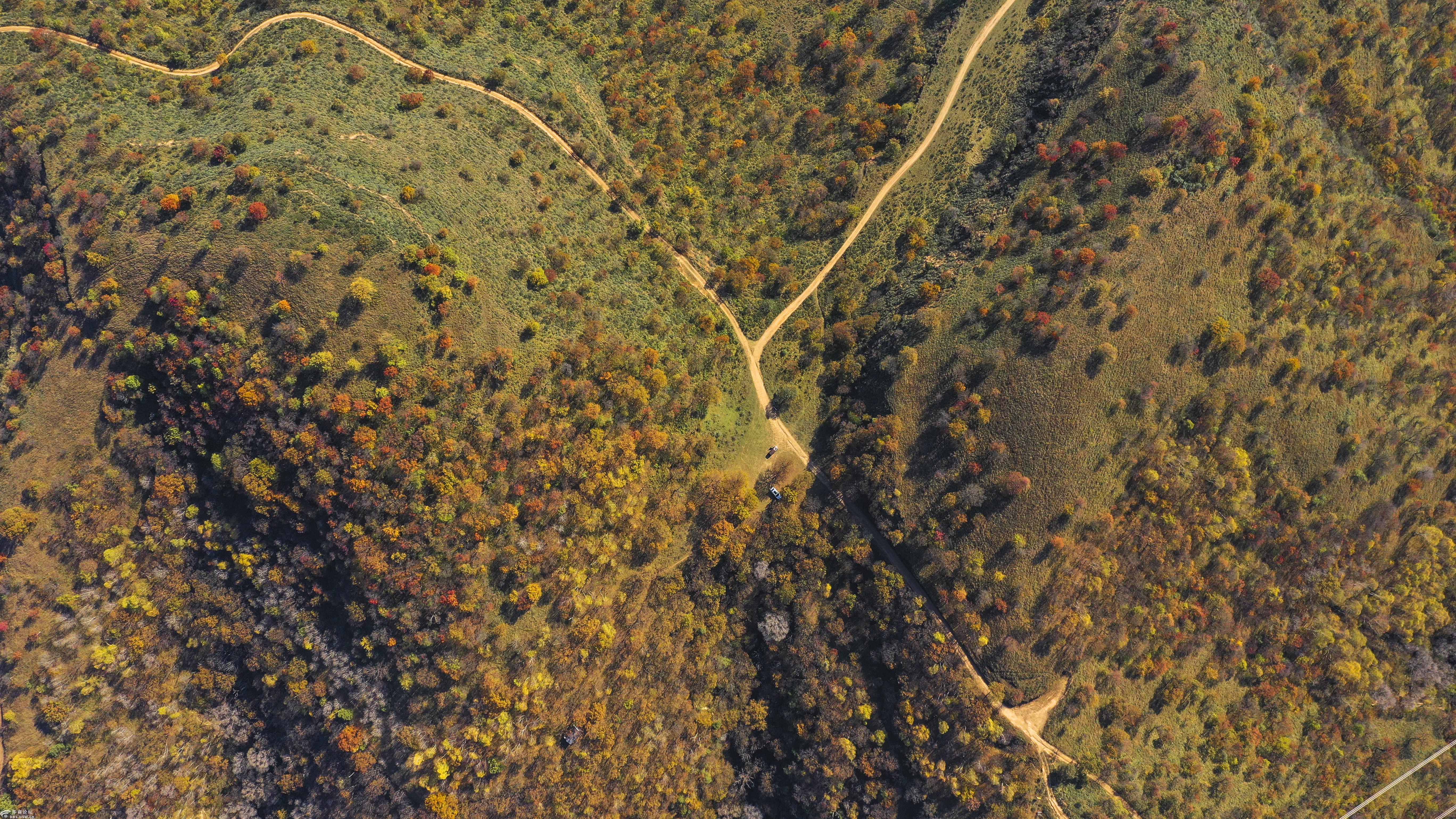 航拍秦直道迷恋秦直道