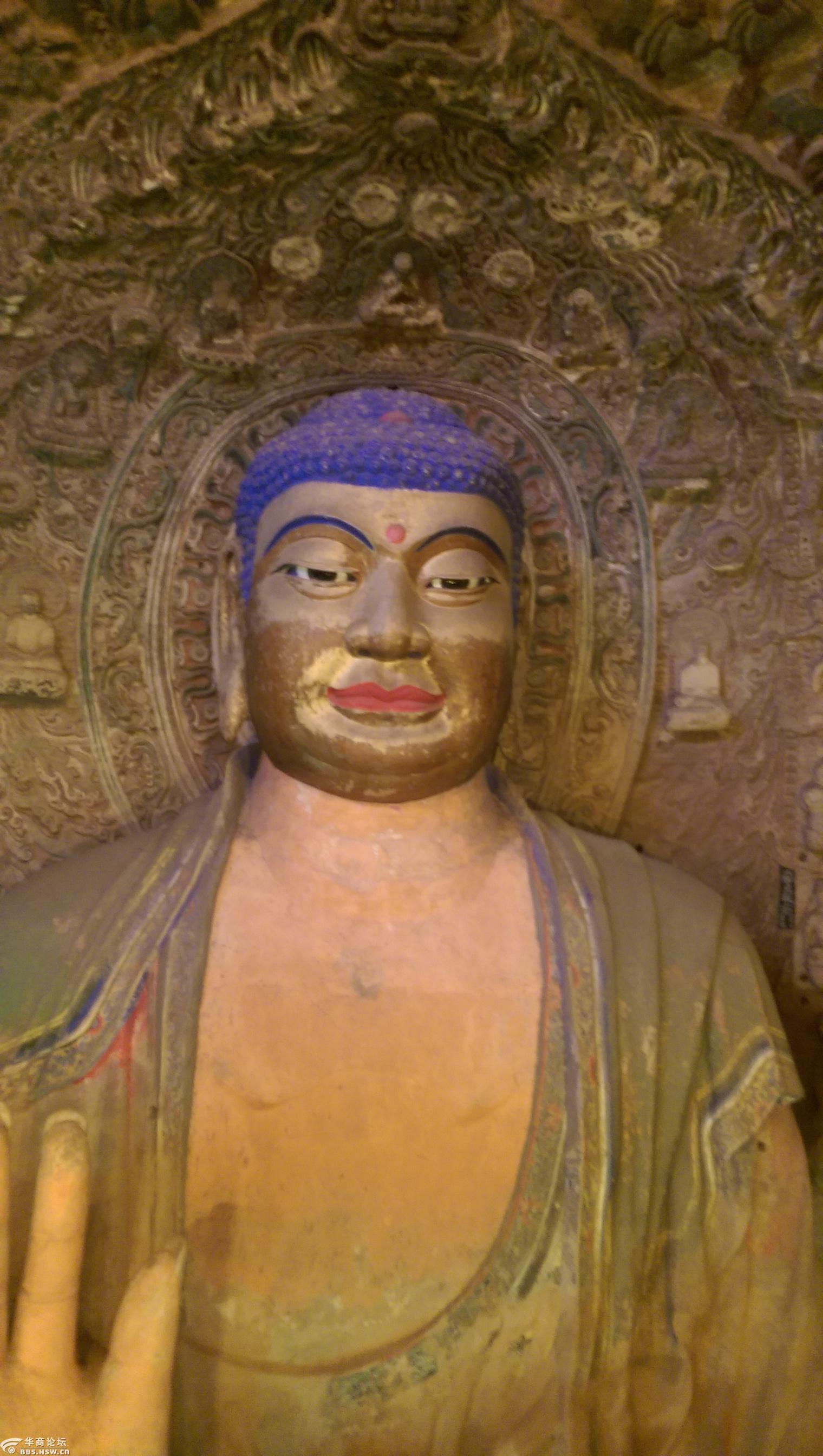 世界文化遗产——彬县唐代大佛石像