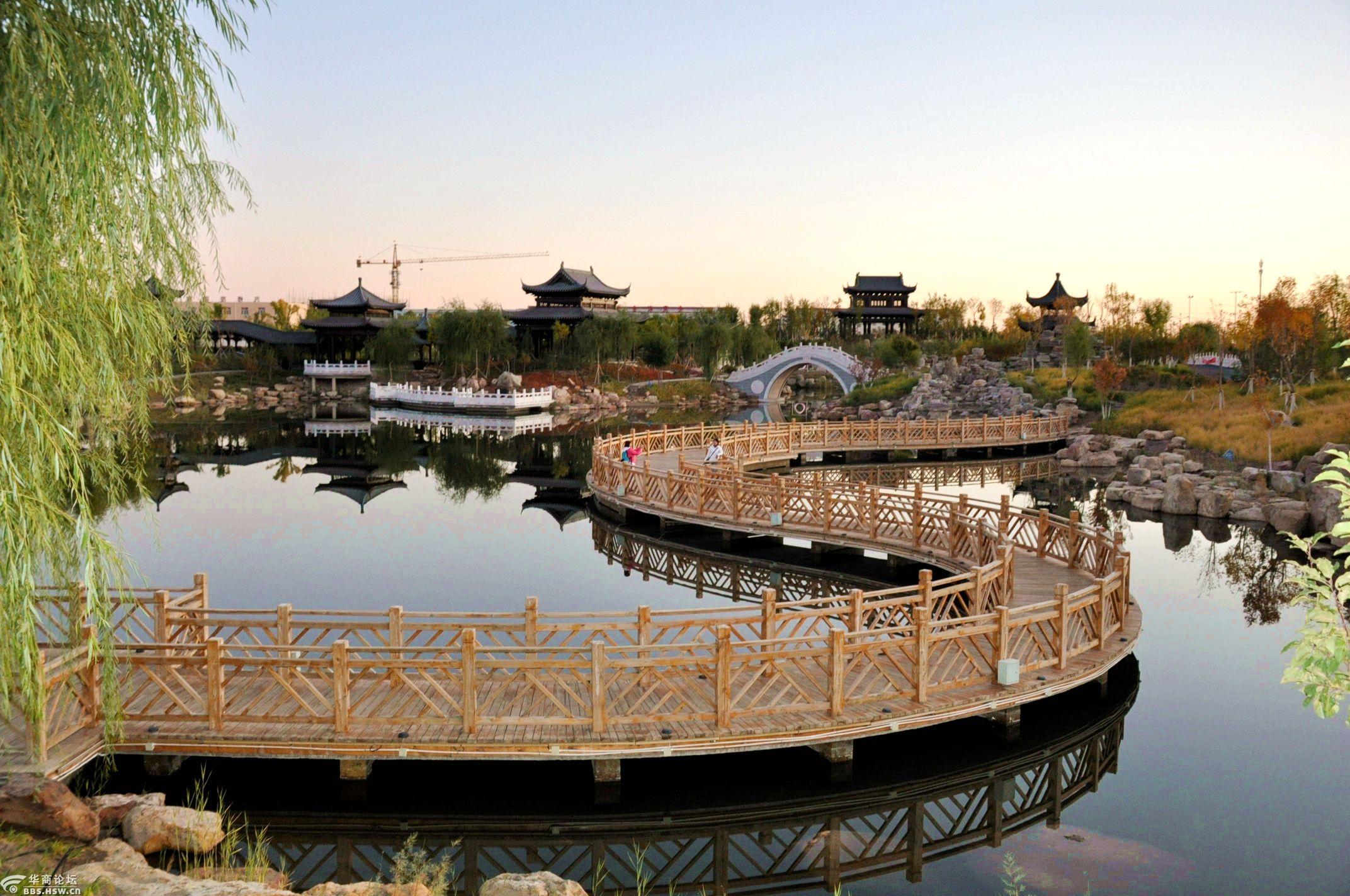 内蒙古自治区阿拉善盟额济纳旗湿地公园游