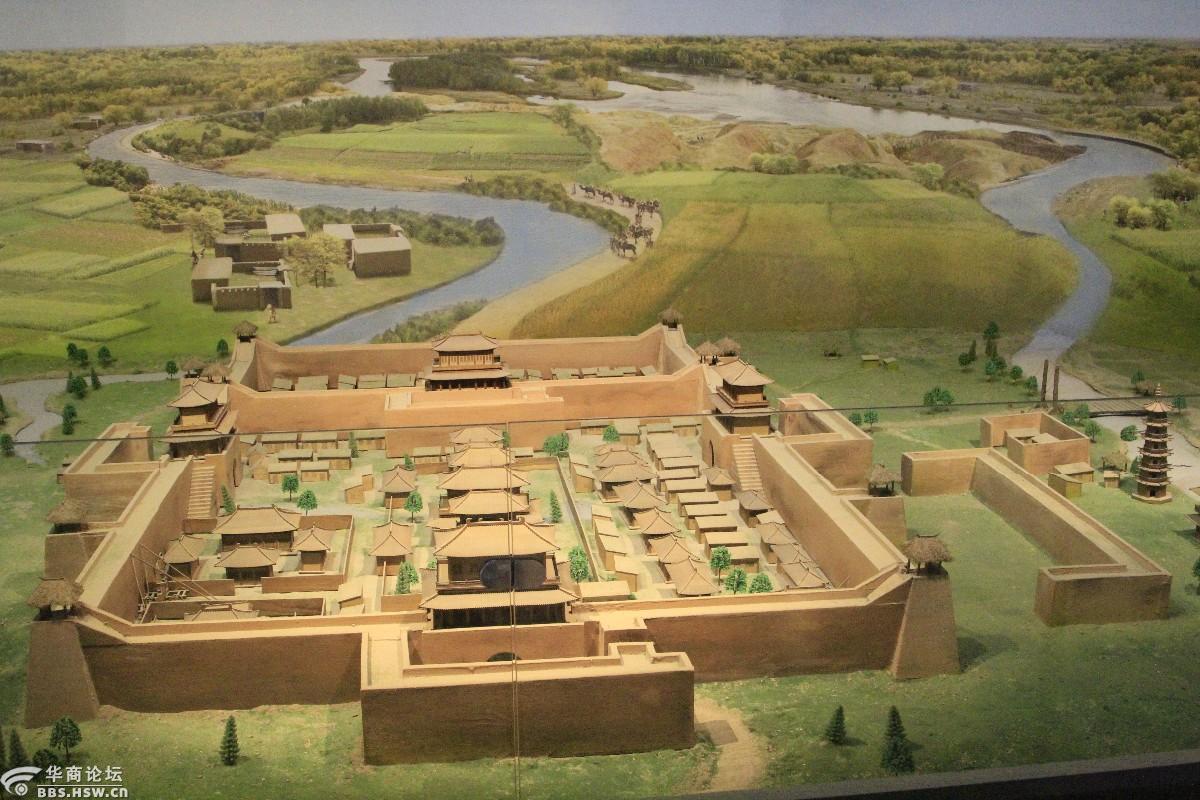 甘青行15横卧戈壁中的北凉古都骆驼城遗址