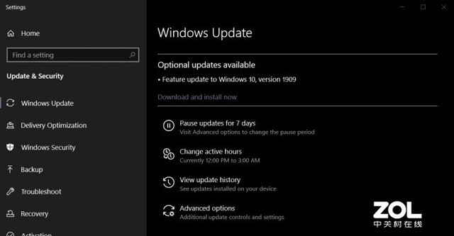 重启警告 Windows 10 1909或于近两周推送 