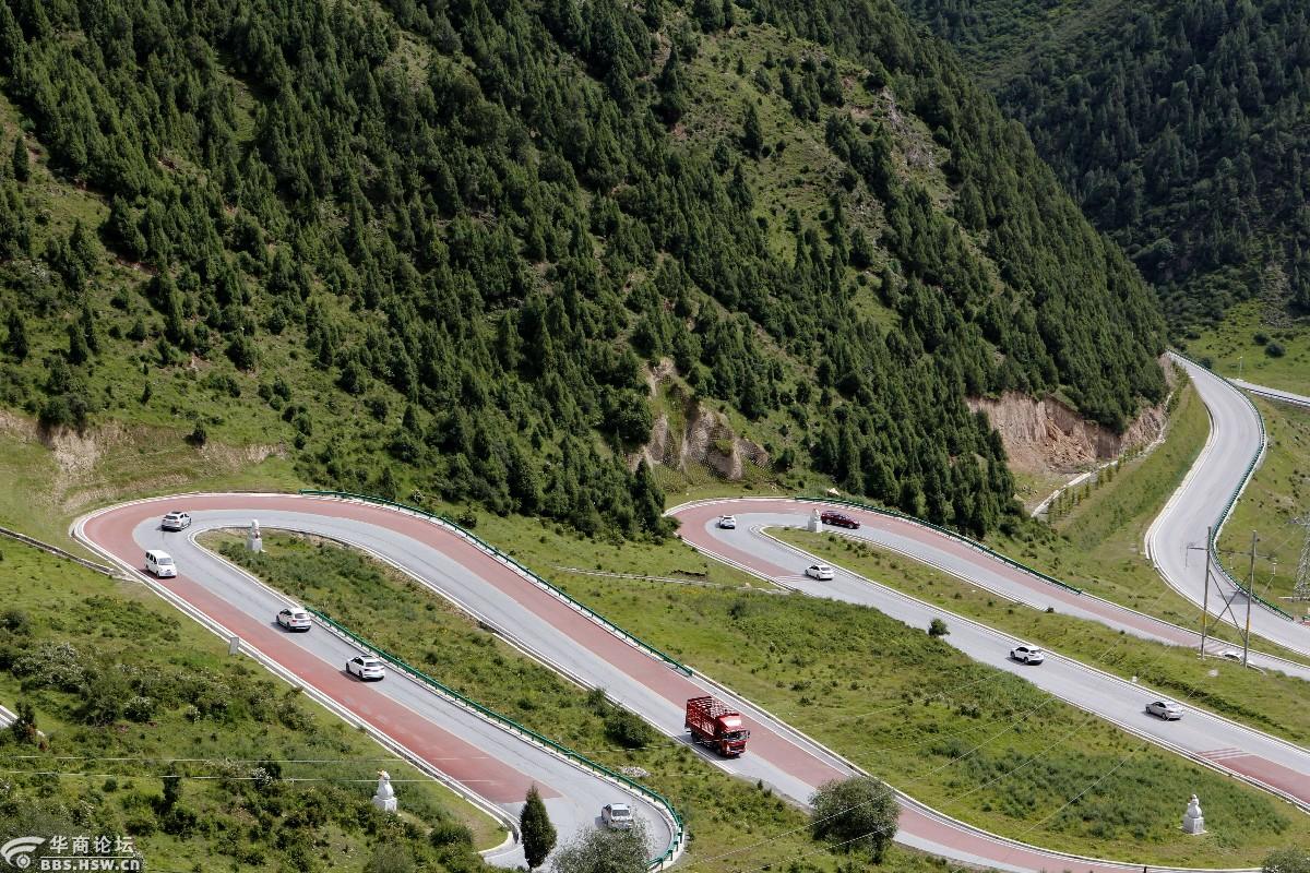 甘青行26穿越青海北山林场感受最美盘山公路
