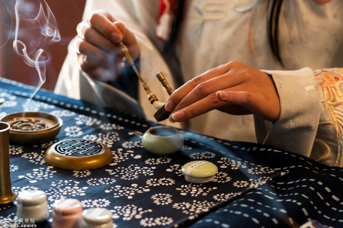 "长安印记"走进长安区天王村古法手工制香技艺作坊