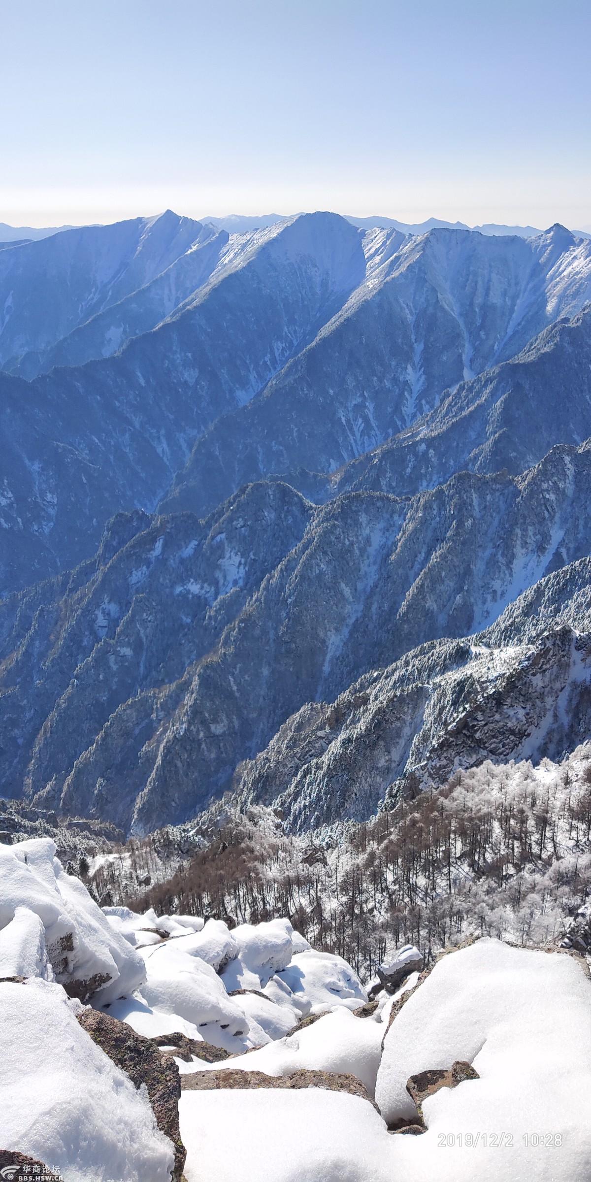 雪后顶棚梁观鳌太大梁,赏秦岭龙脊美景.-游山玩水-华商论坛