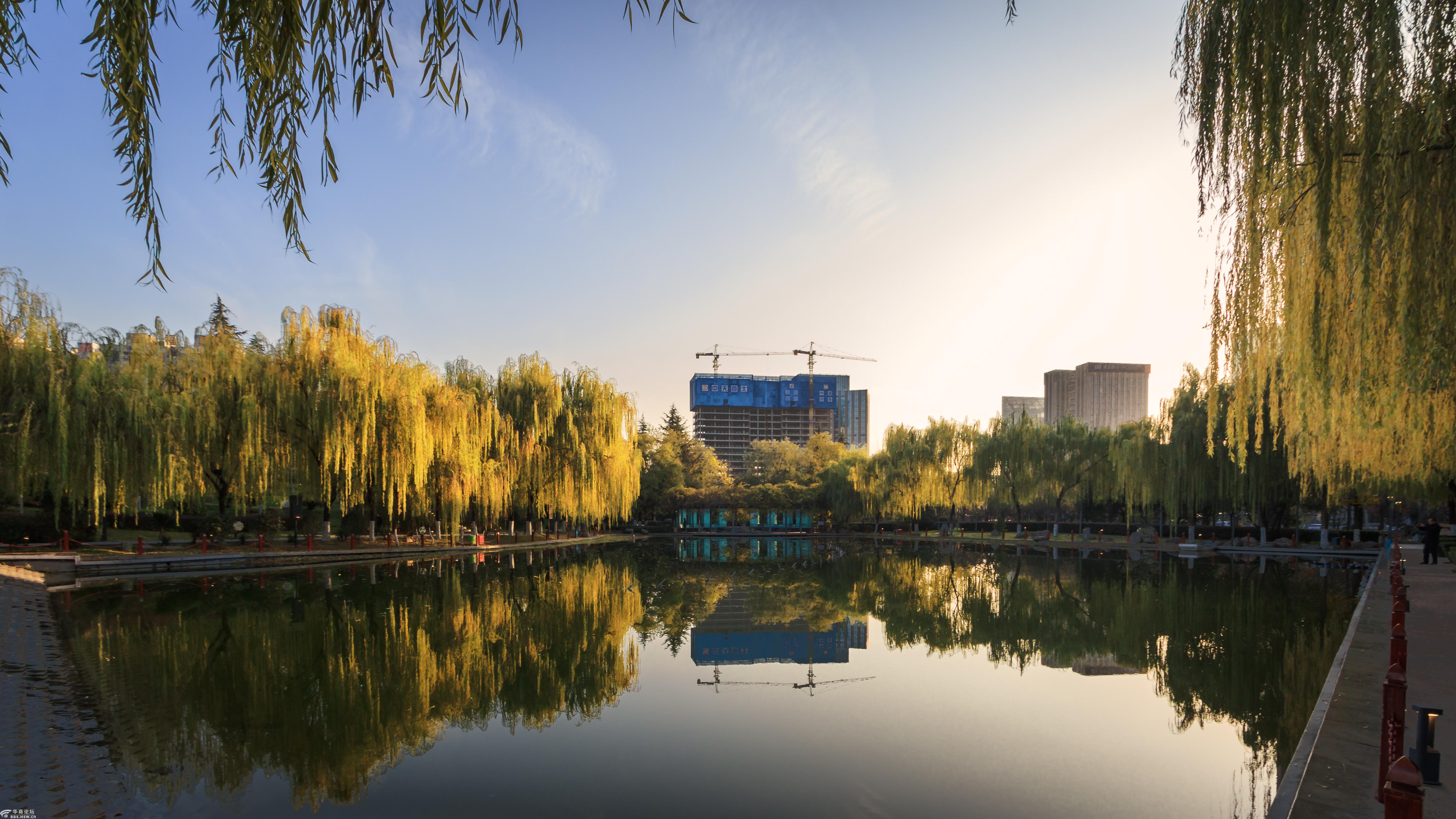 永阳公园倒影迷人