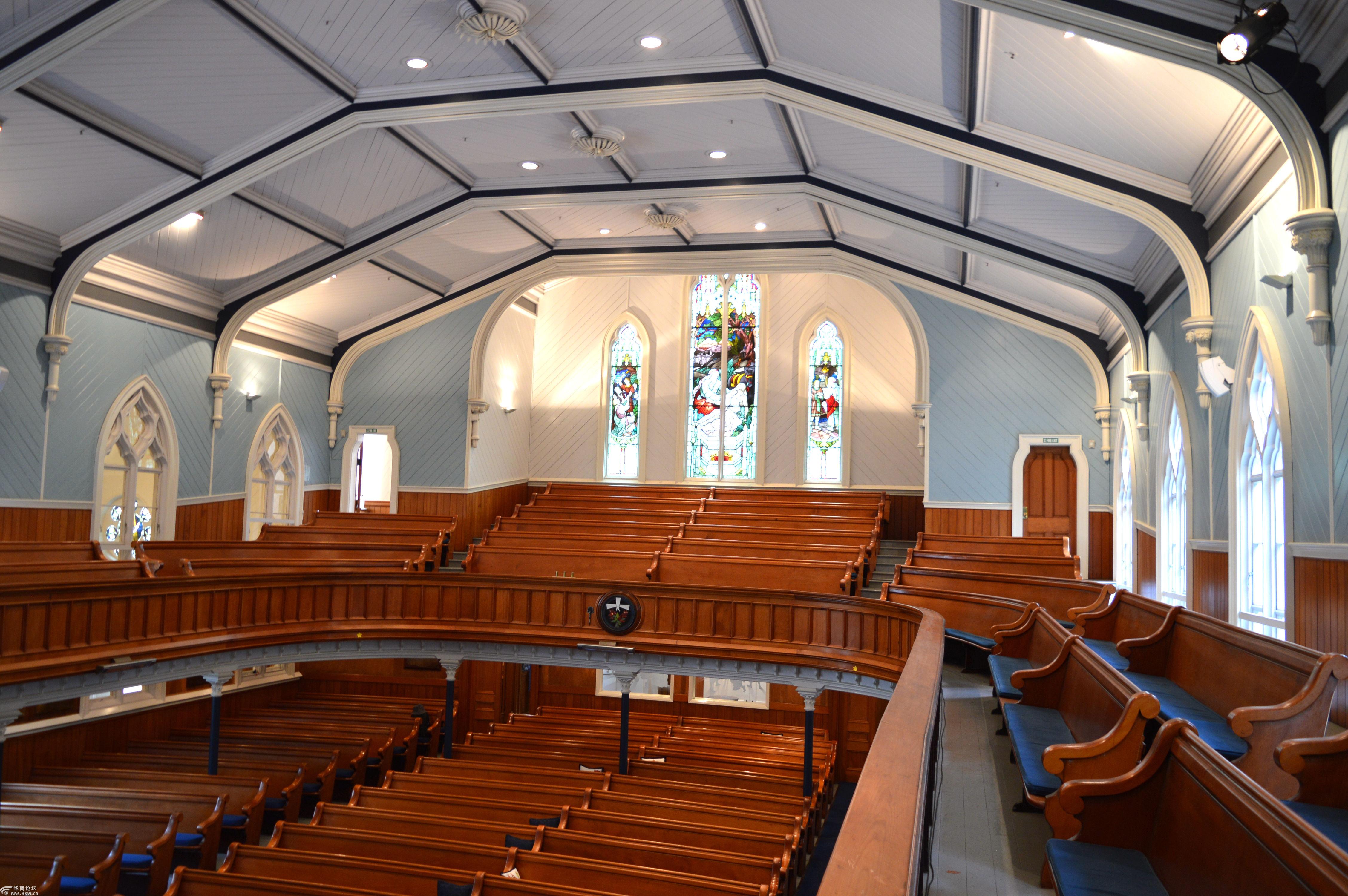 天马行空看世界走马观花新西兰惠灵顿之圣约翰教堂篇