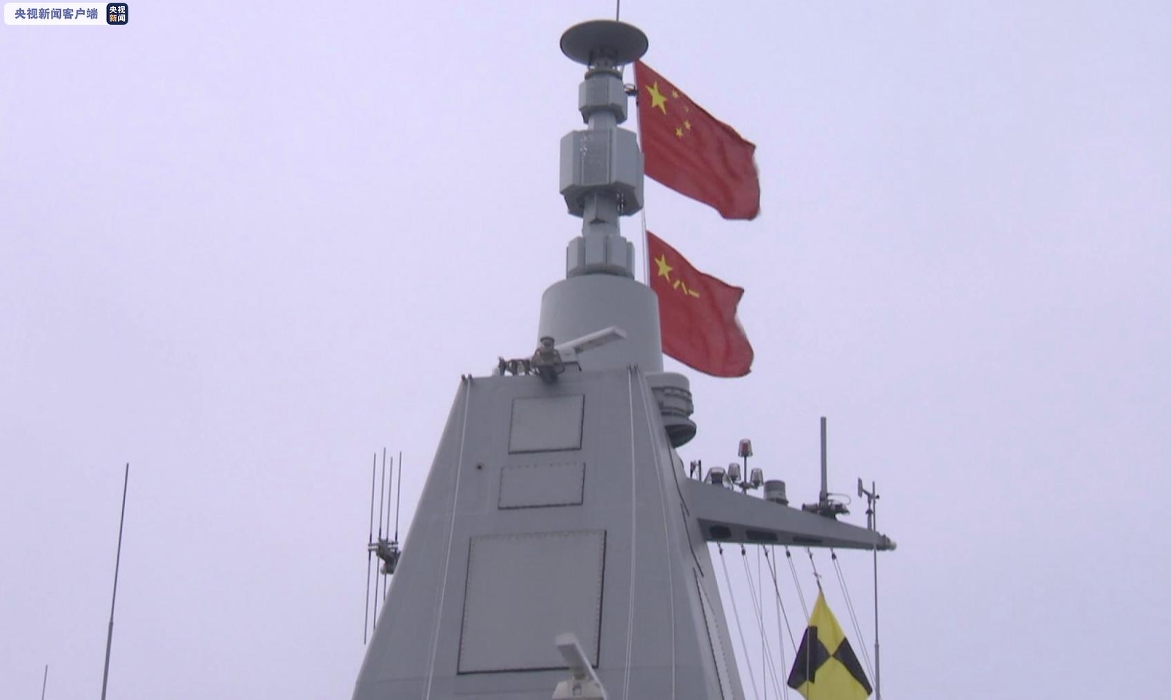 首艘万吨级!南昌舰入列:可发射防空反潜等多型导弹