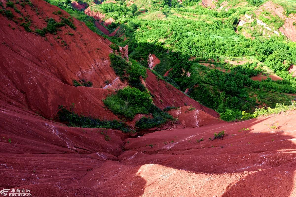 红土坡景色