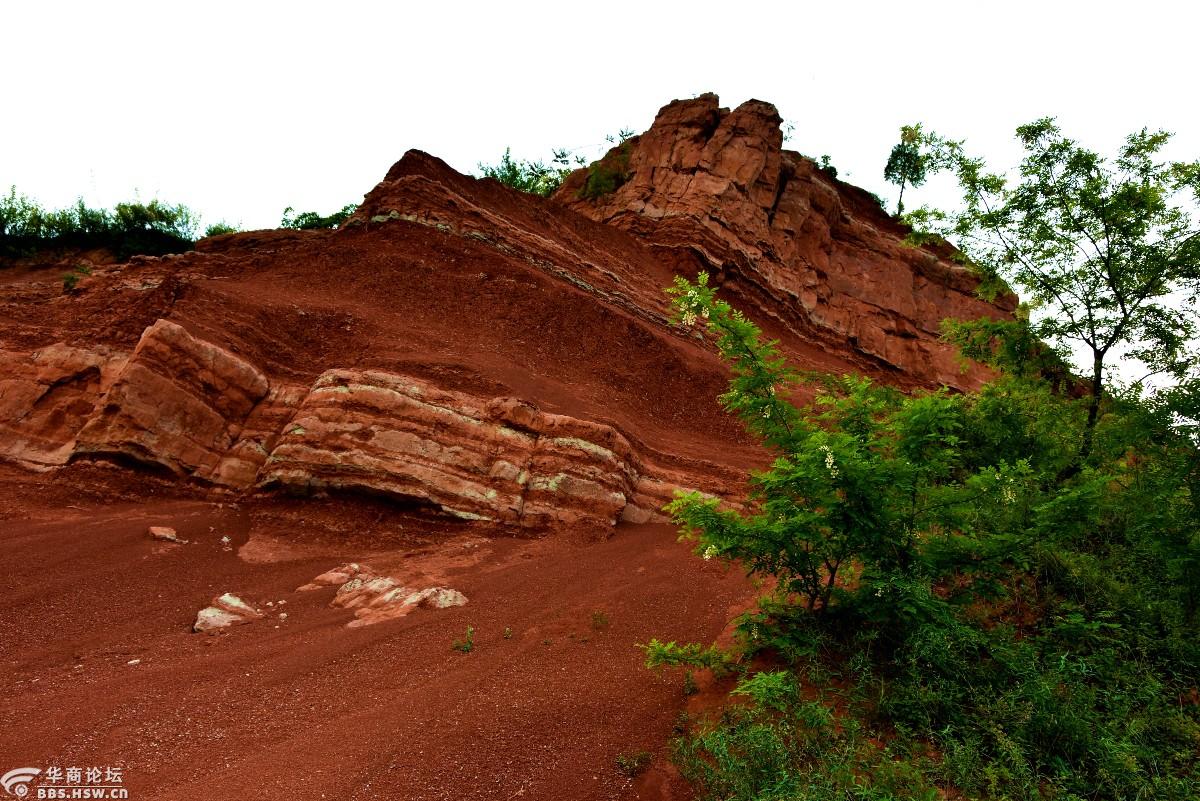 红土坡景色
