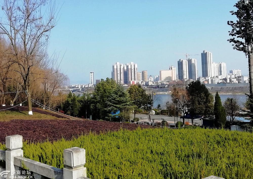 随手乱拍冬日安康汉调二黄公园