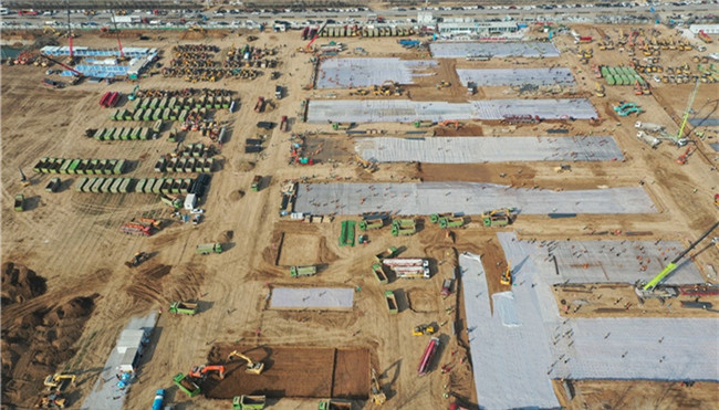 西安市公共卫生中心昨日全面开建 一期将提供500个床位