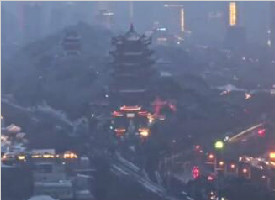 武汉最新航拍：雪过天晴
