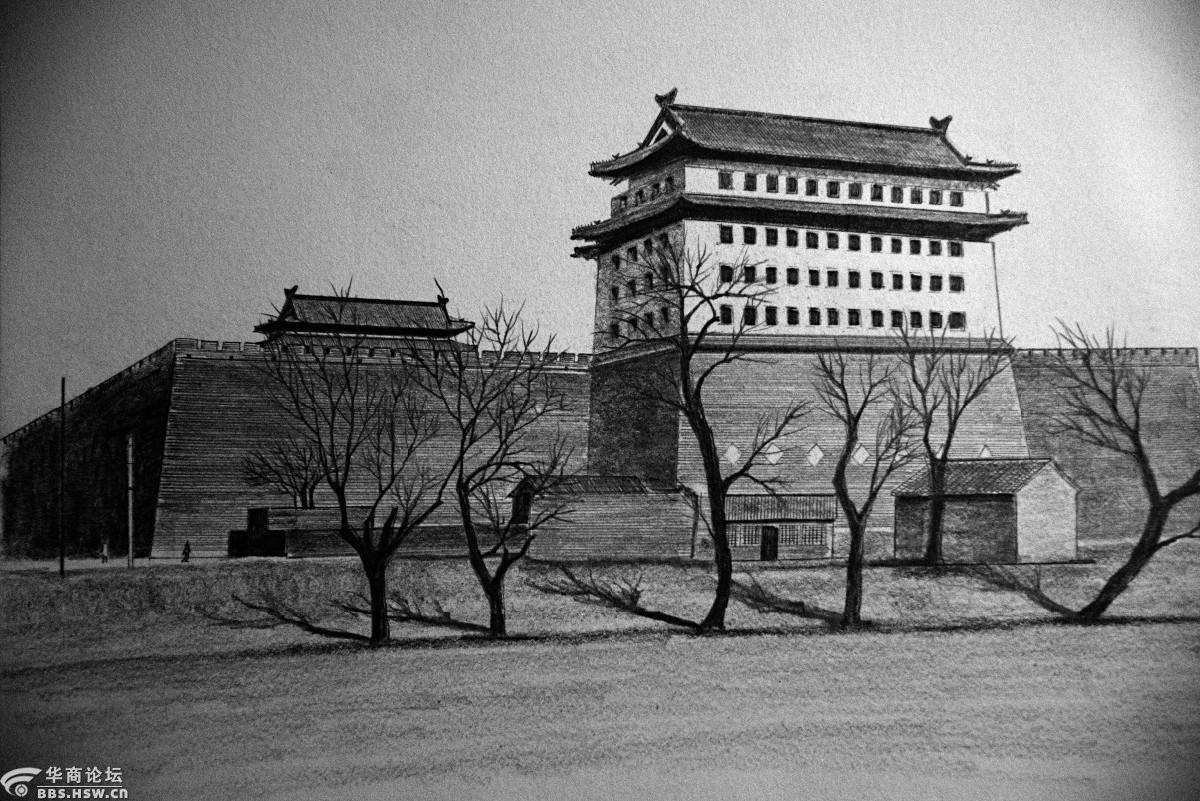 素描老北京