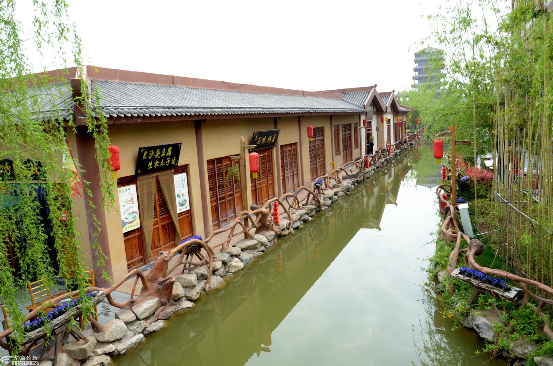 谁言关中无水乡春游宝鸡水城三国小镇