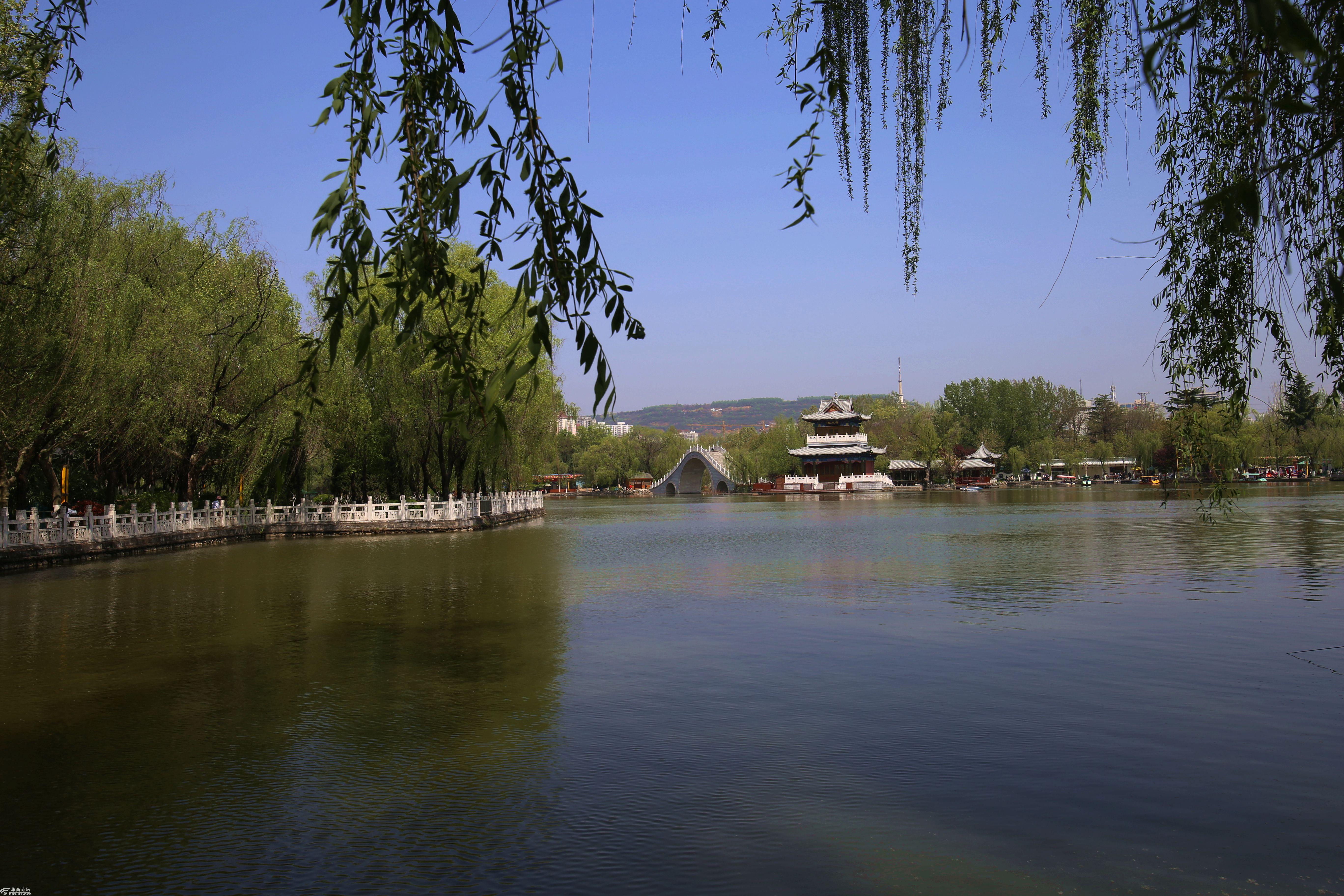 宝鸡人民公园春光美