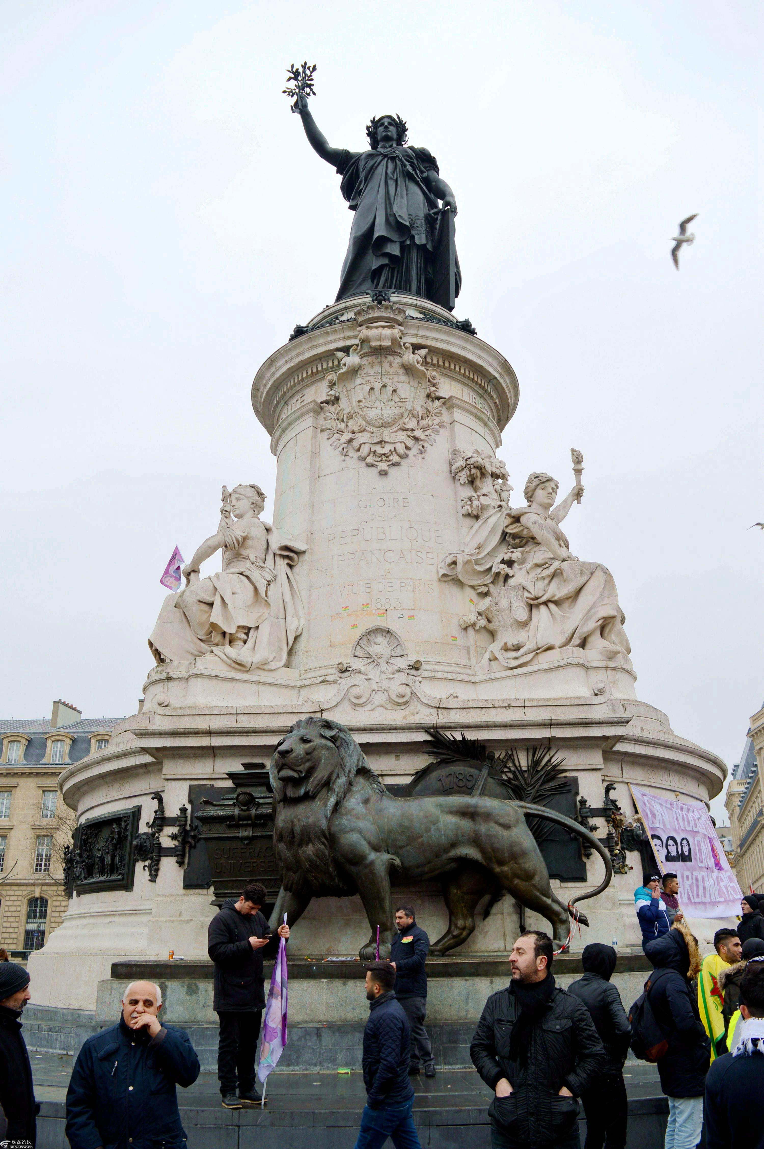 天马行空看世界走马观花逛法国巴黎之共和国广场篇