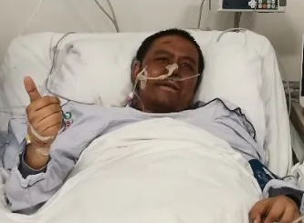 武汉"面容变黑"医师出现脑出血症状 情况非常不好